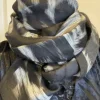 Rebekka Brogaard Sort-Grå Tørklæde