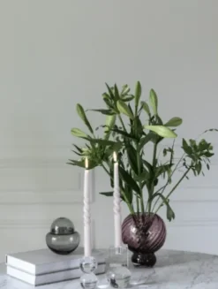 Specktrum Swirl Vase Medium Rosa/Plum