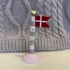 Speedtsberg Lille Flag – Mor Creme/Nougat Rosa Fod