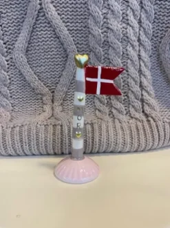 Speedtsberg Lille Flag – Mor Creme/Nougat Rosa Fod