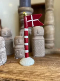 Speedtsberg Stort Dansk Flag Rød/hvid