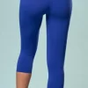 Tim & Simonsen Capri Leggings I Bluette Stærk Blå