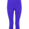 Tim & Simonsen Leggings Saga Capri Plus Size HW – Bluette