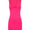Tim & Simonsen Plus Size Belen-V Blondetop Alaska Blue