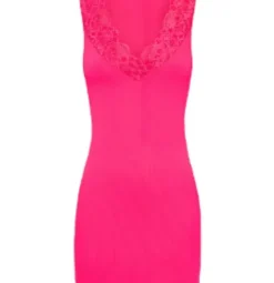 Tim & Simonsen Plus Size Belen-V Blondetop Alaska Blue